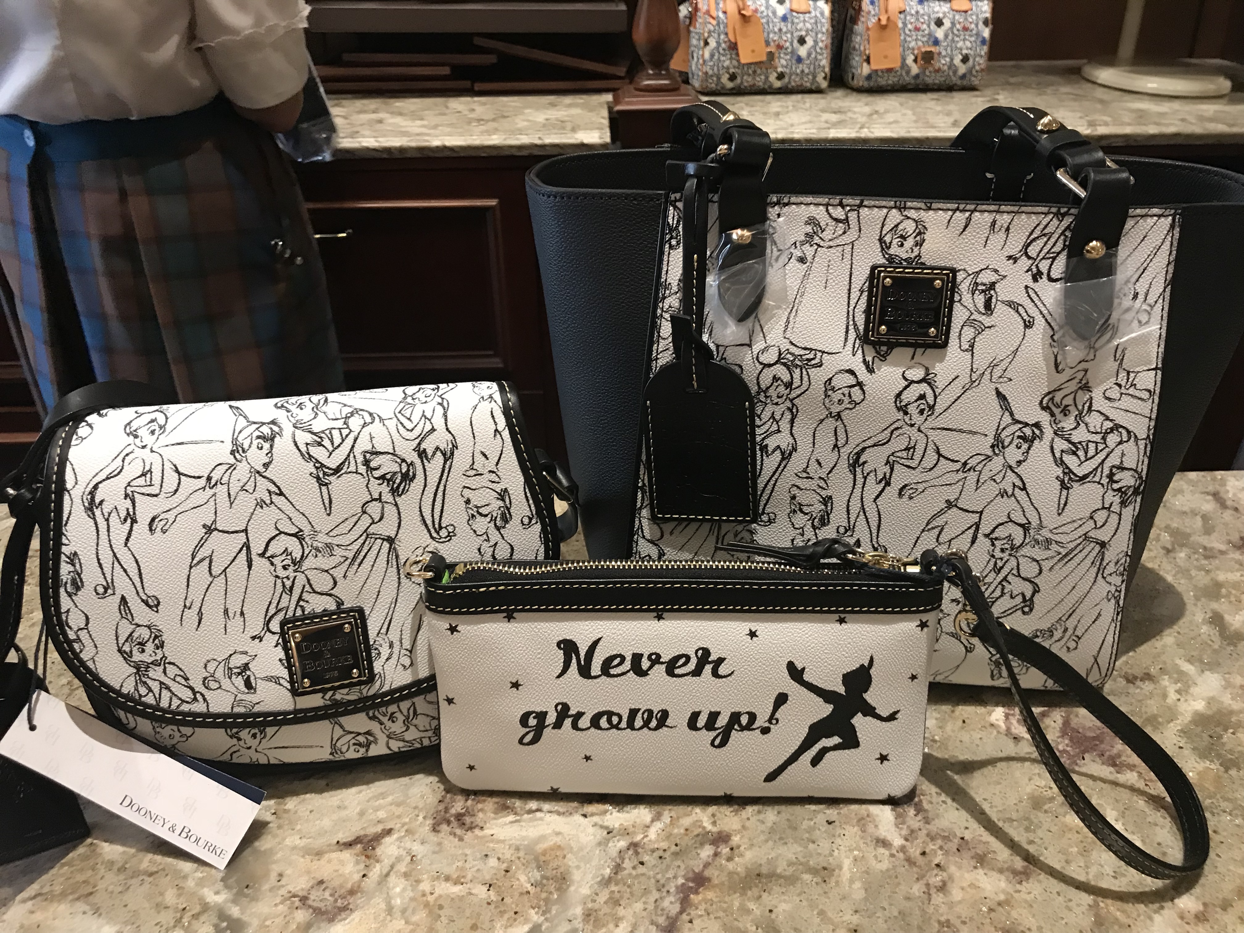 Dooney And Bourke Peter Pan 2024 favors